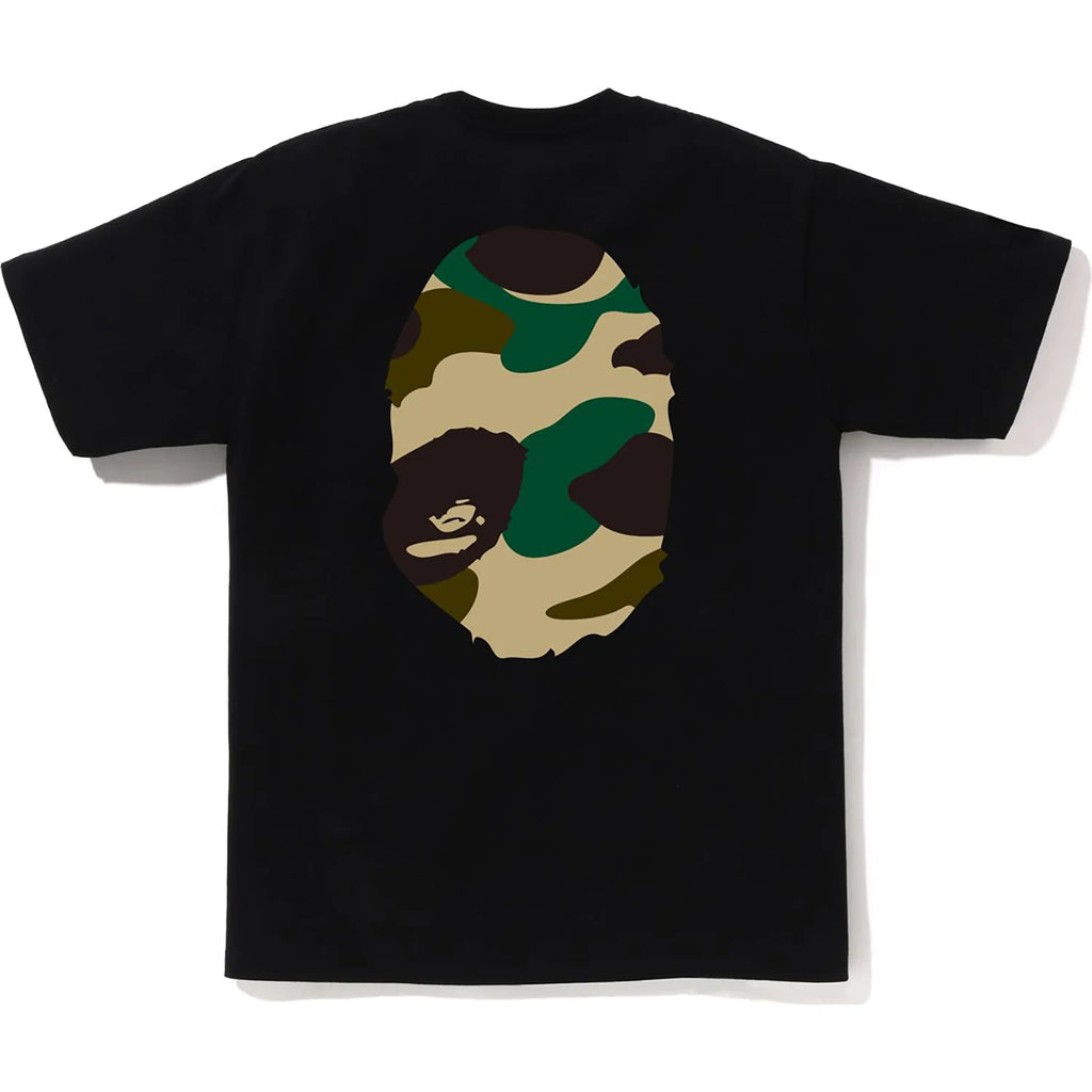 BAPE MENS GIANT 1ST CAMO BIG APE HEAD T-SHIRT