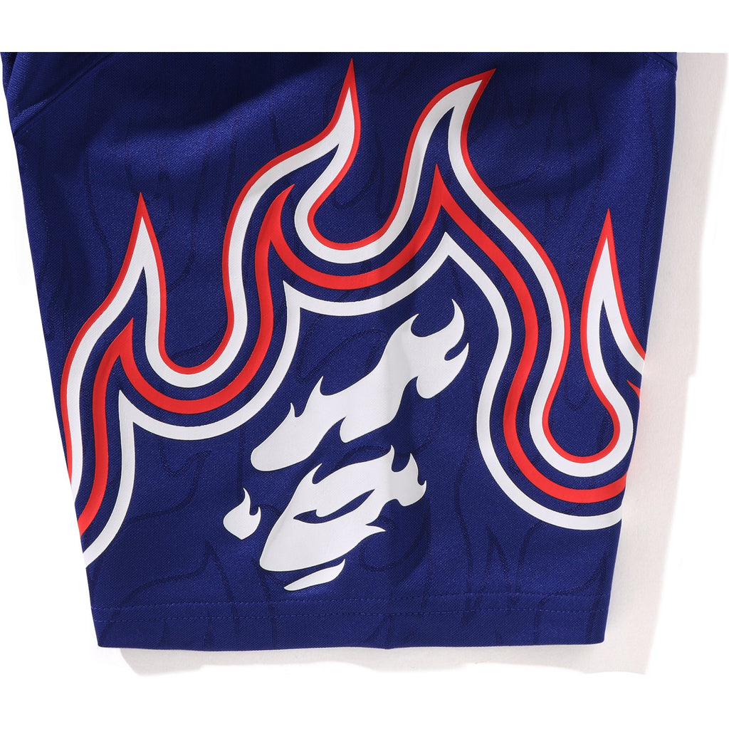 BAPE X ADIDAS FLAME JERSEY MENS
