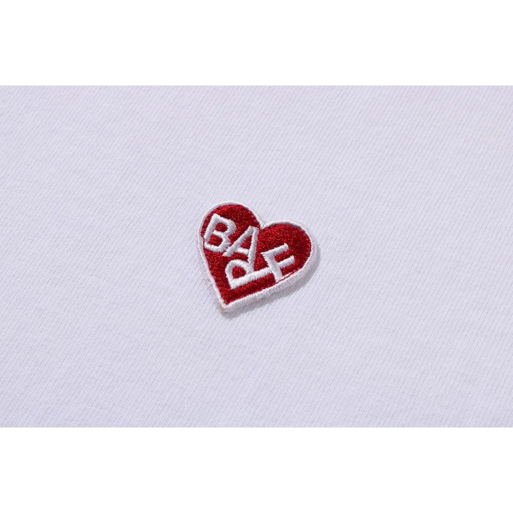 BAPE HEART ONE POINT TEE LADIES