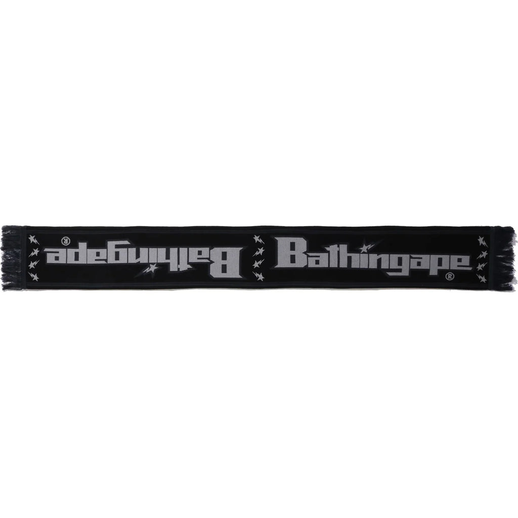 BAPE LOGO JACQUARD SCARF