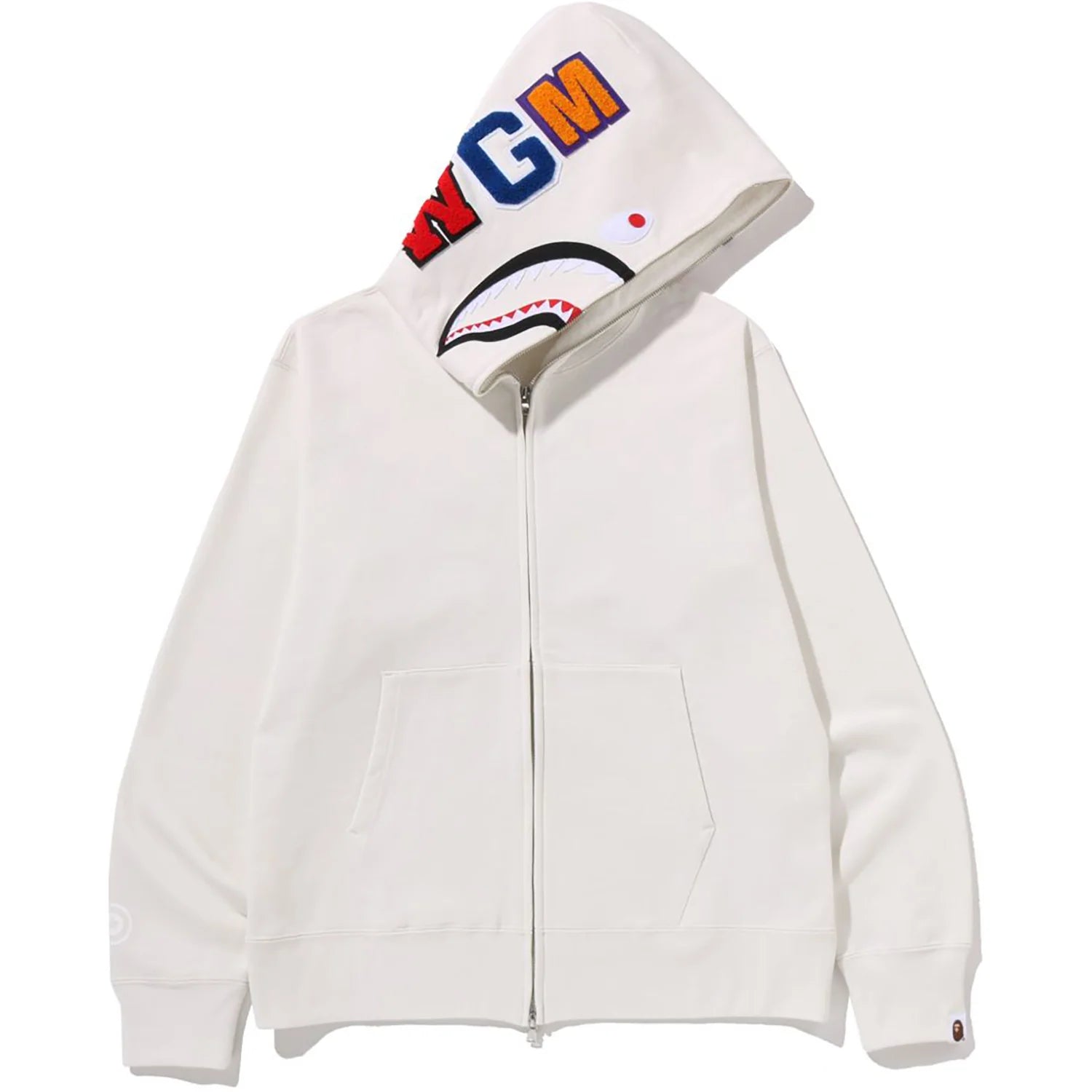 SHARK FULL ZIP HOODIE MENS