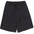 BATHING APE LOGO KNEE LENGTH RELAXED FIT SWEAT SHORTS MENS