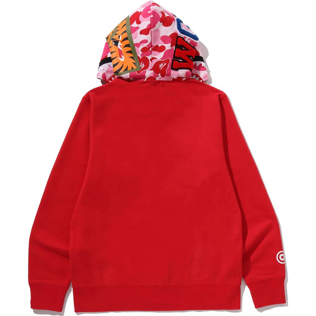 ABC CAMO SHARK FULL ZIP HOODIE MENS