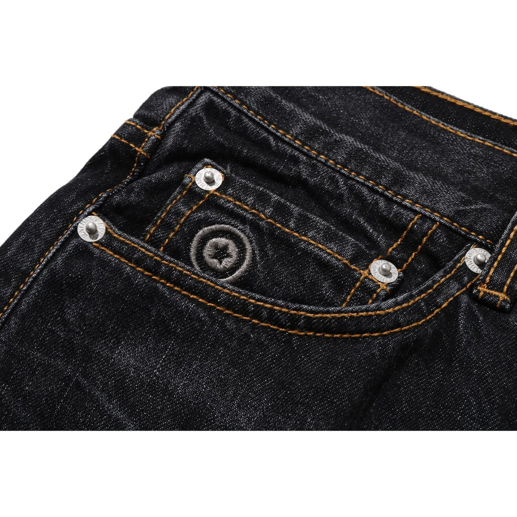 SHARK RELAXED FIT DENIM PANTS MENS