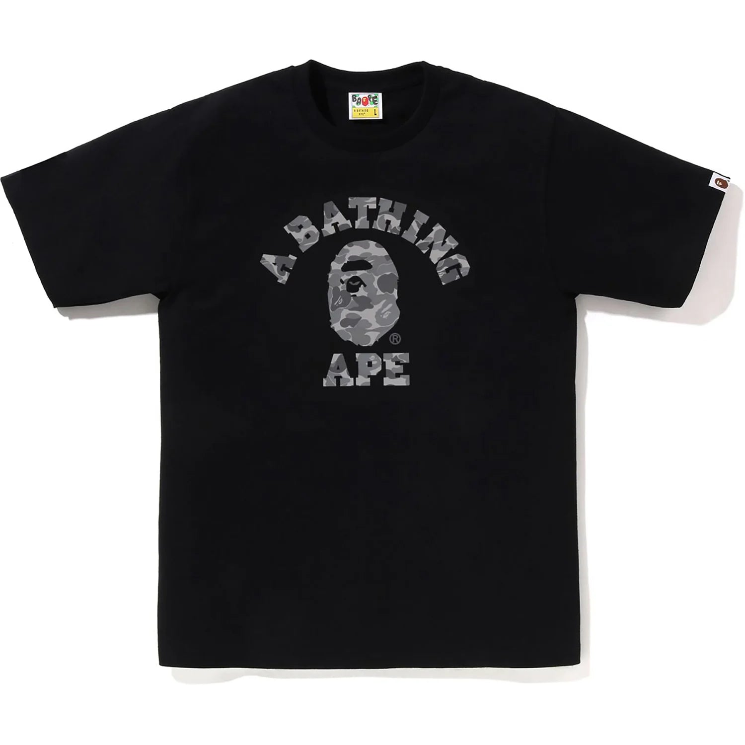 ABC CAMO REFLECTIVE ON COLLEGE TEE MENS