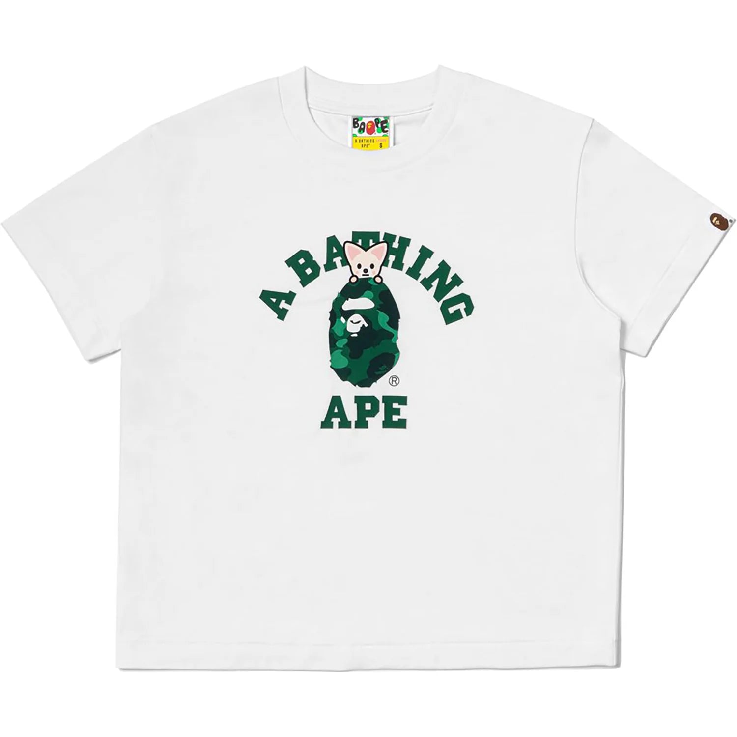 BAPE X STRAYKIDS FOXI.NY COLLEGE TEE LADIES