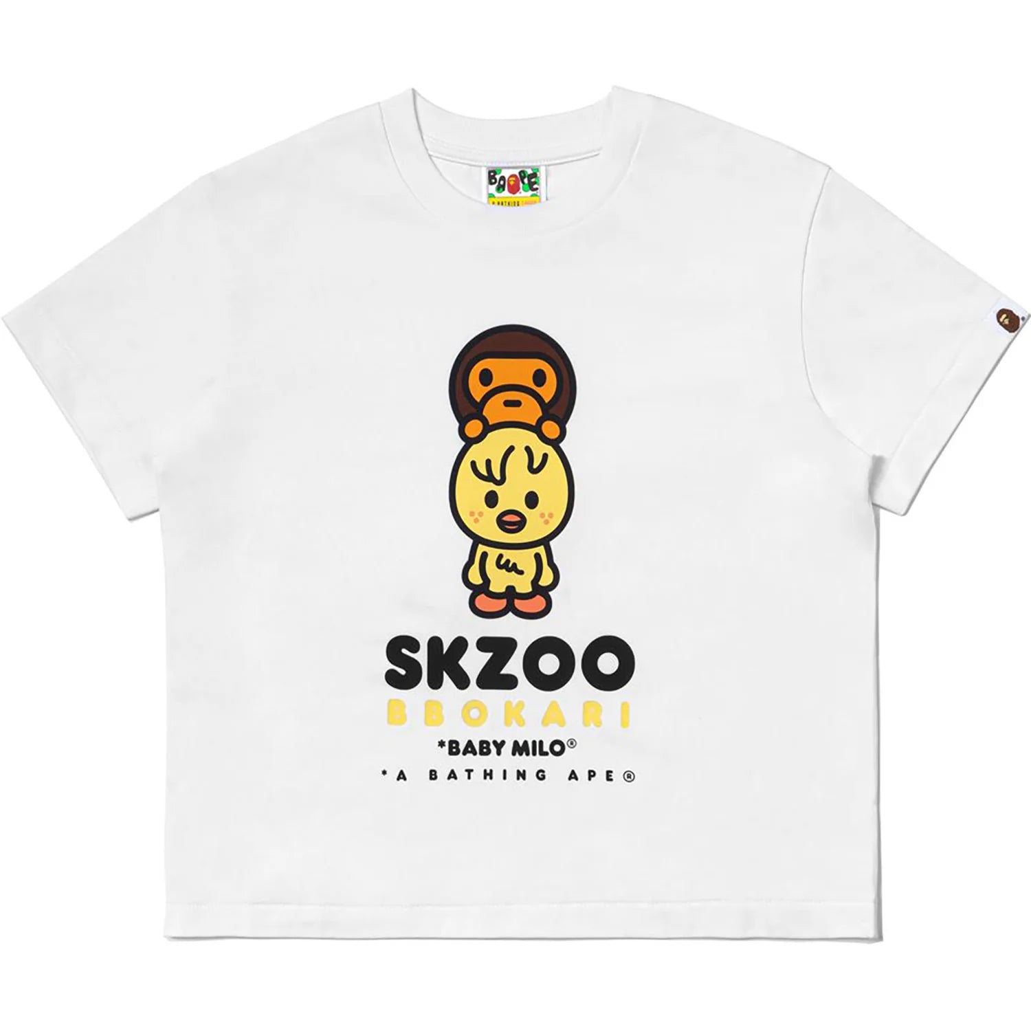 BAPE X STRAYKIDS BBOKARI BABY MILO TEE LADIES