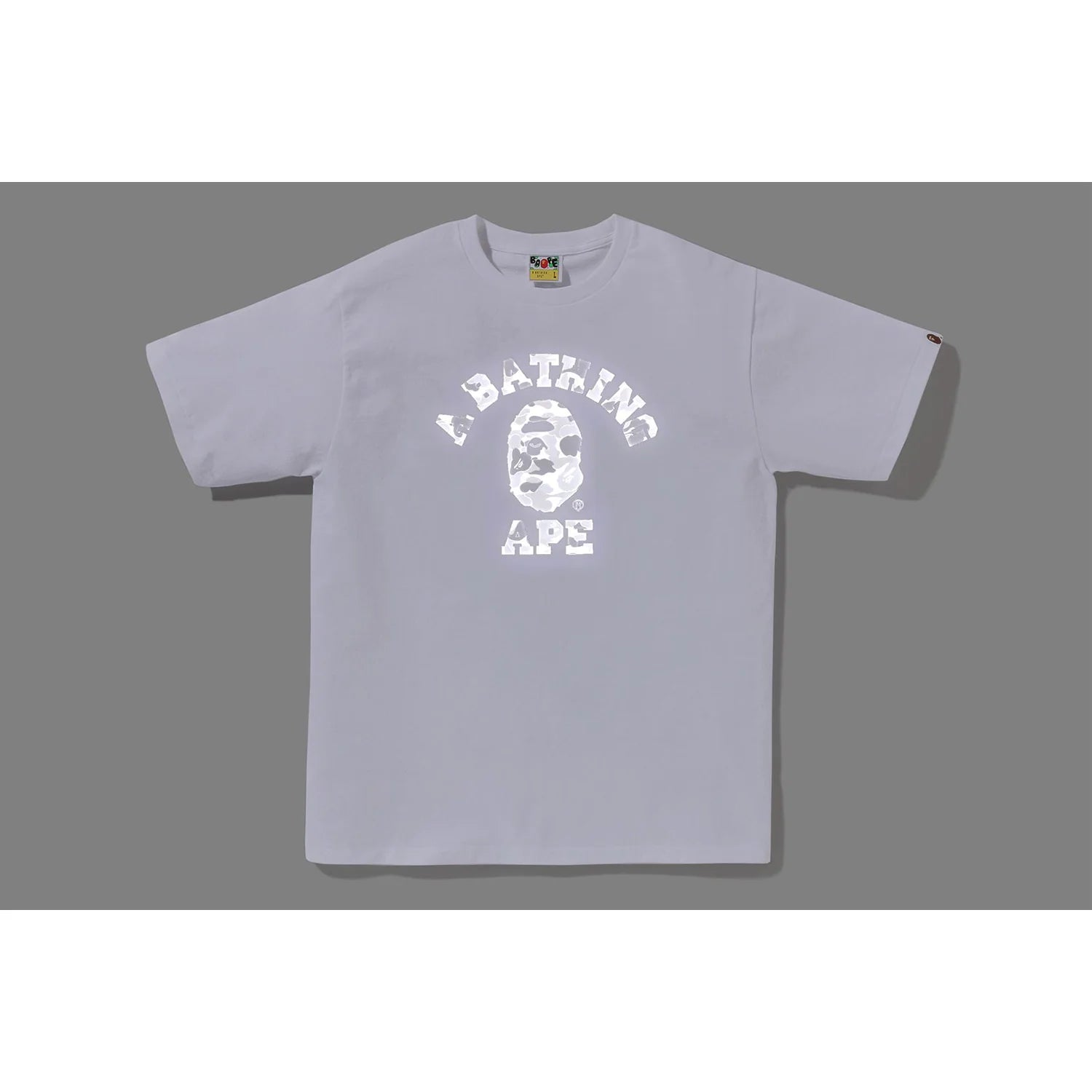 ABC CAMO REFLECTIVE ON COLLEGE TEE MENS