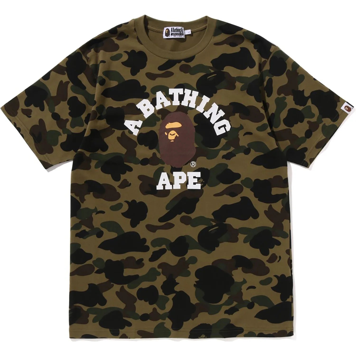 1ST CAMO COLLEGE TEE MENS