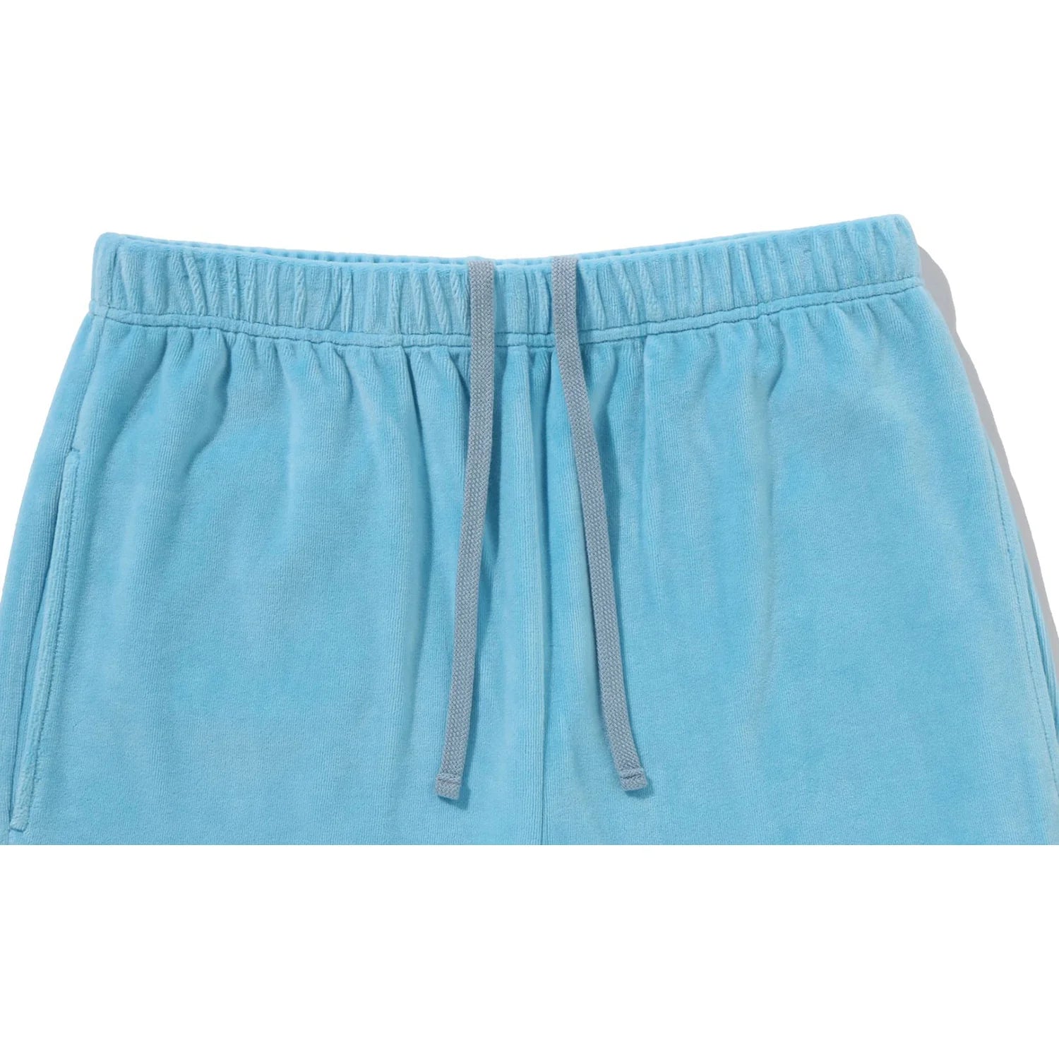 CRYSTAL STONE APE HEAD VELOUR WIDE PANTS LADIES