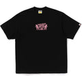 BAPE SLOGAN RELAXED FIT TEE MENS