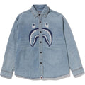 SHARK LIGHT DENIM LS SHIRT MENS