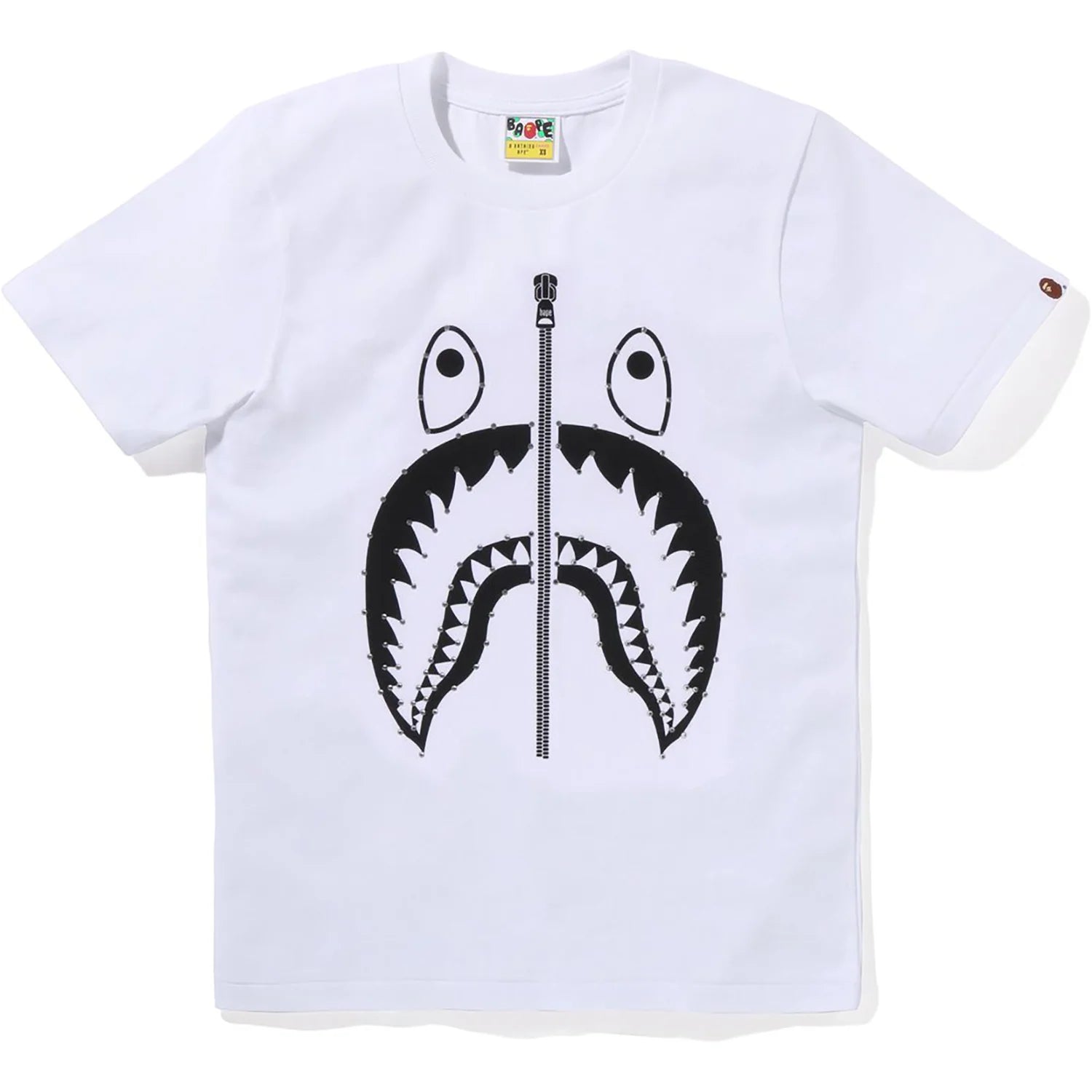 CRYSTAL STONE SHARK TEE LADIES