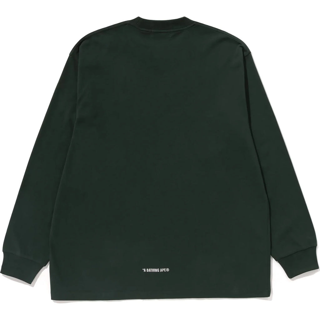 APE HEAD ONE POINT L/S TEE MENS