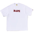 HAND DRAW BAPE LOGO RELAXED FIT TEE MENS