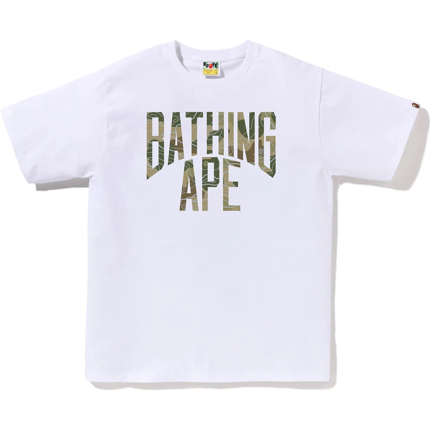 LAYERED LINE CAMO NYC LOGO TEE MENS
