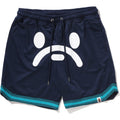BAPE X JUST DON MILO RELAXED FIT BASKETBALL SHORTS MENS