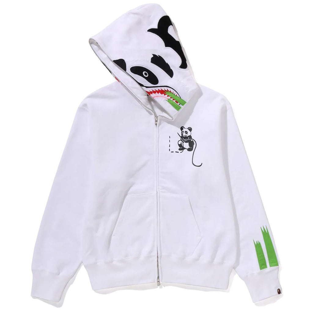 PANDA FULL ZIP HOODIE LADIES