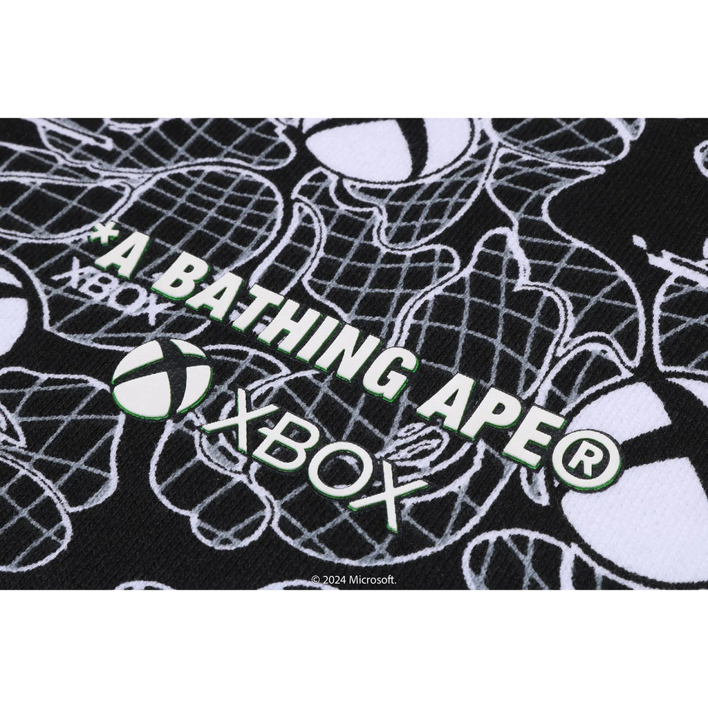 BAPE X XBOX CAMO FULL ZIP HOODIE MENS