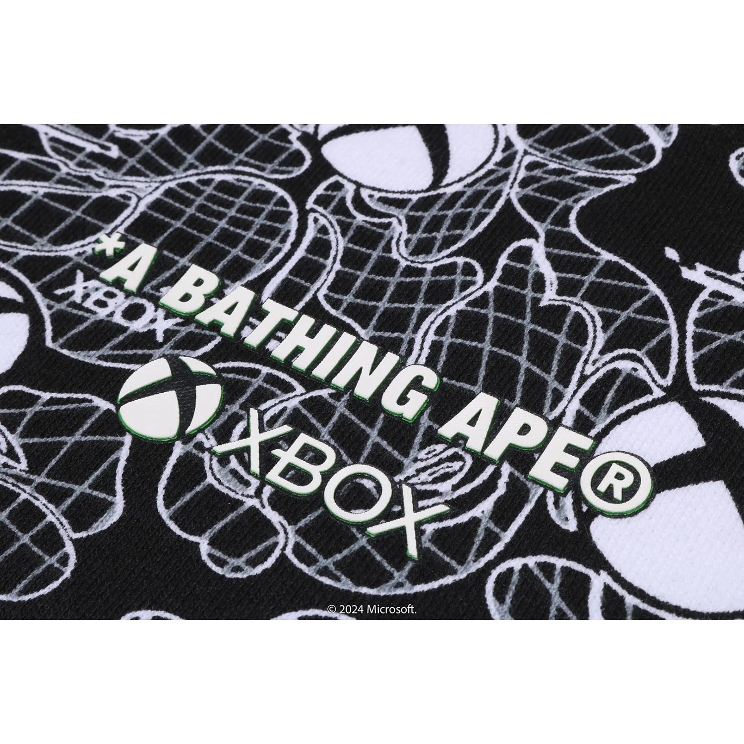 BAPE X XBOX CAMO FULL ZIP HOODIE MENS