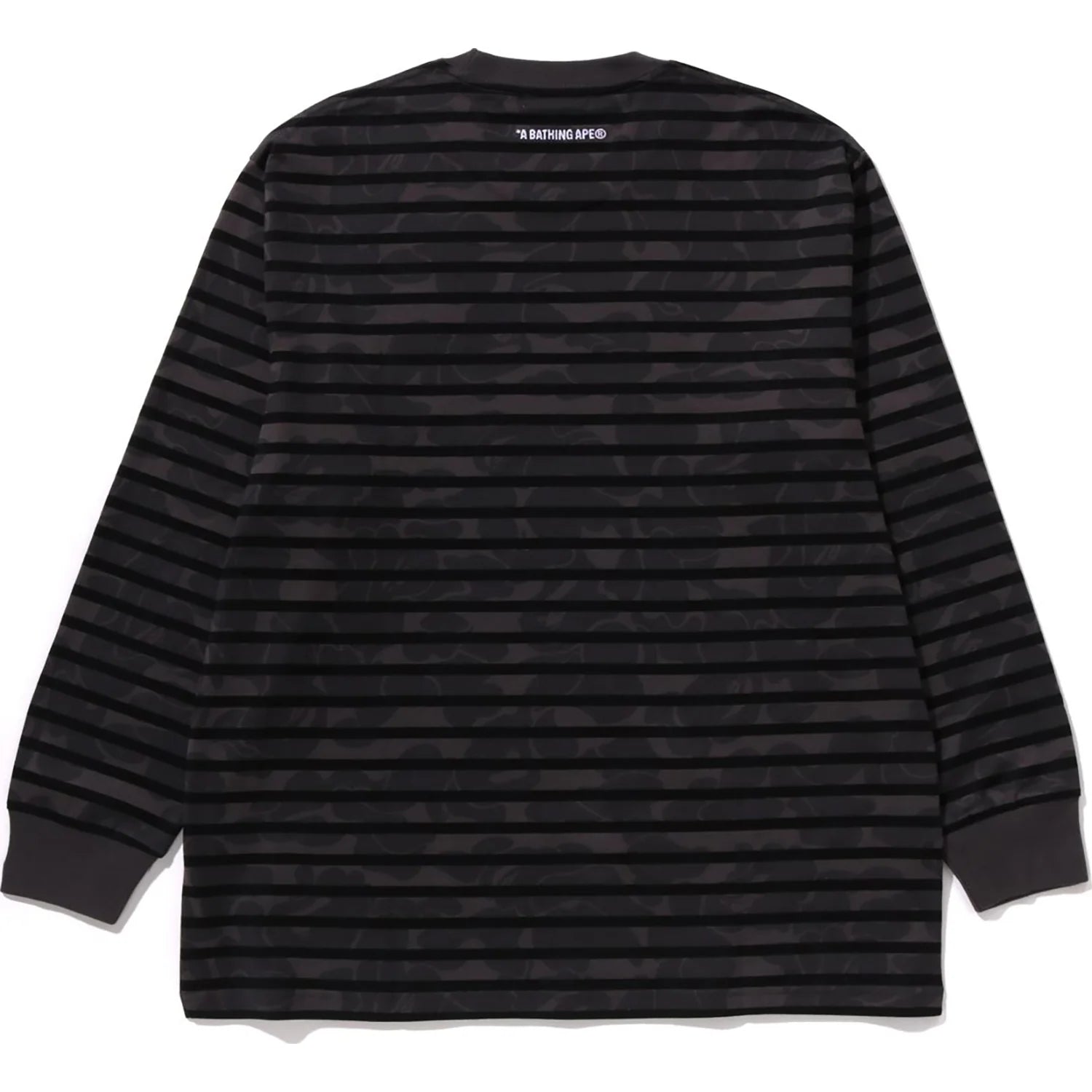 SOLID CAMO ONE POINT RELAXED FIT STRIPE LS TEE MENS