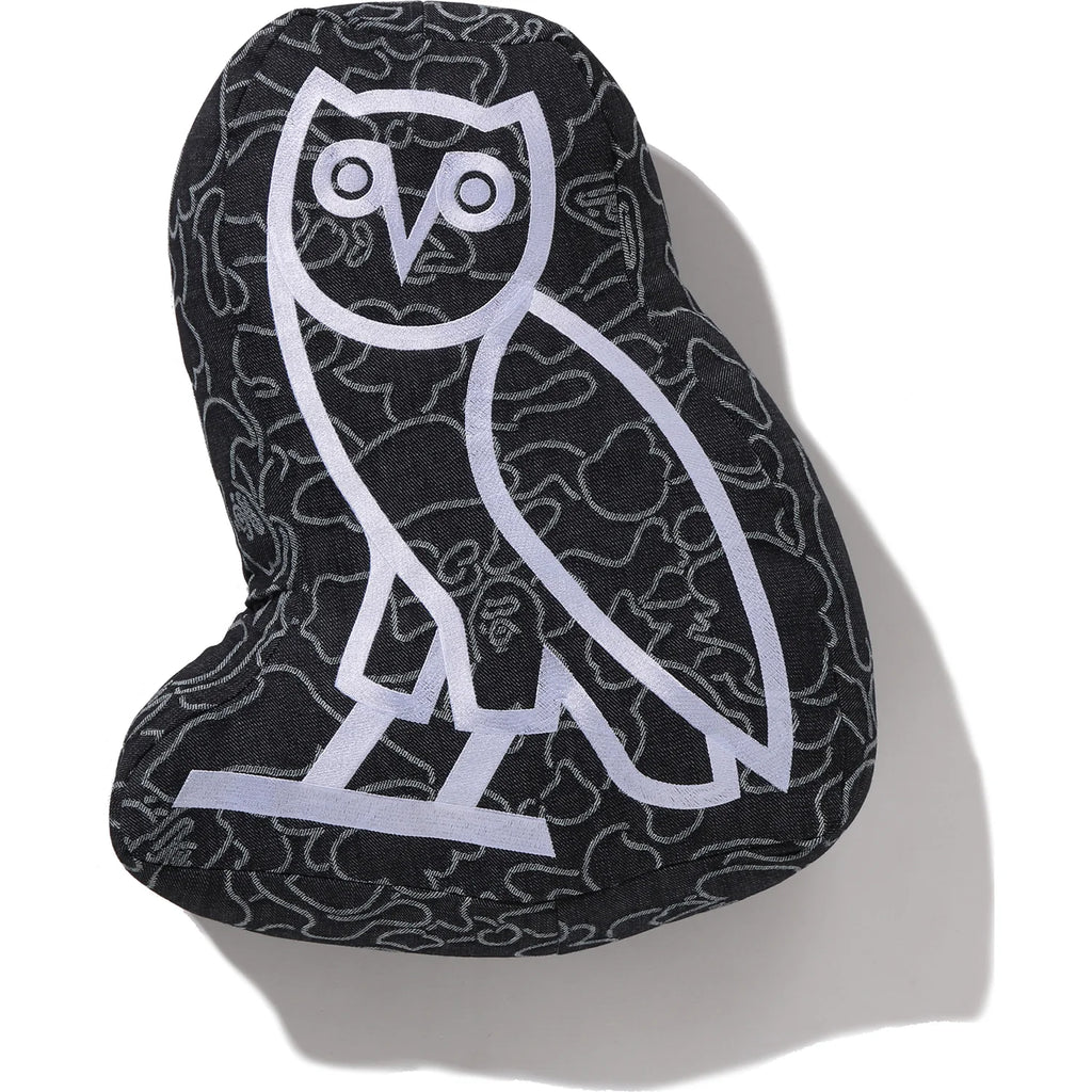 BAPE X OVO NEON 1ST CAMO JACQUARD DENIM CUSHION
