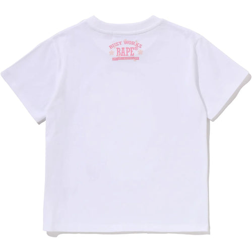 SAKURA PHOTO APE HEAD MINI TEE LADIES