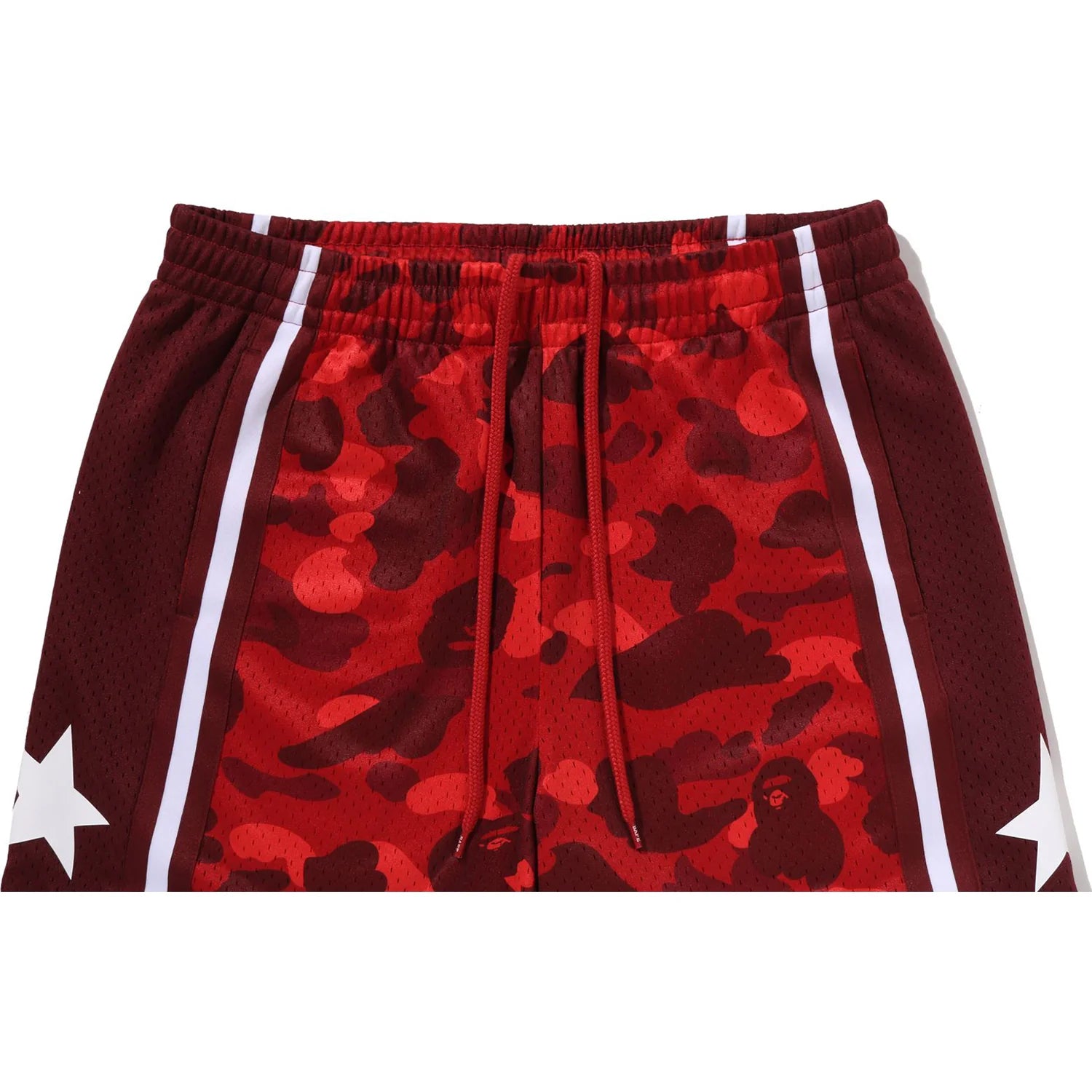 COLOR CAMO MESH RELAXED FIT SHORTS MENS