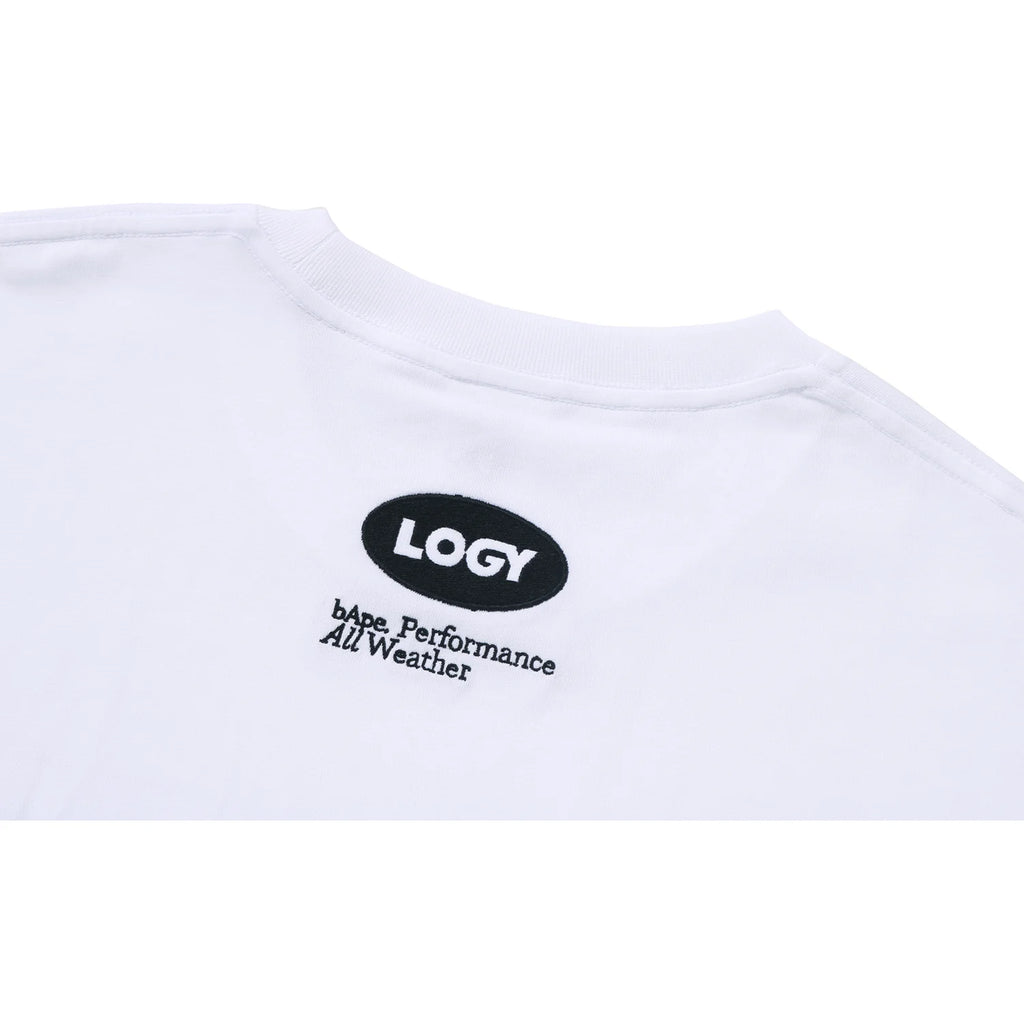BAPE BY KAZUKI KURAISHI MULTI LOGO RELAXED FIT TEE MENS