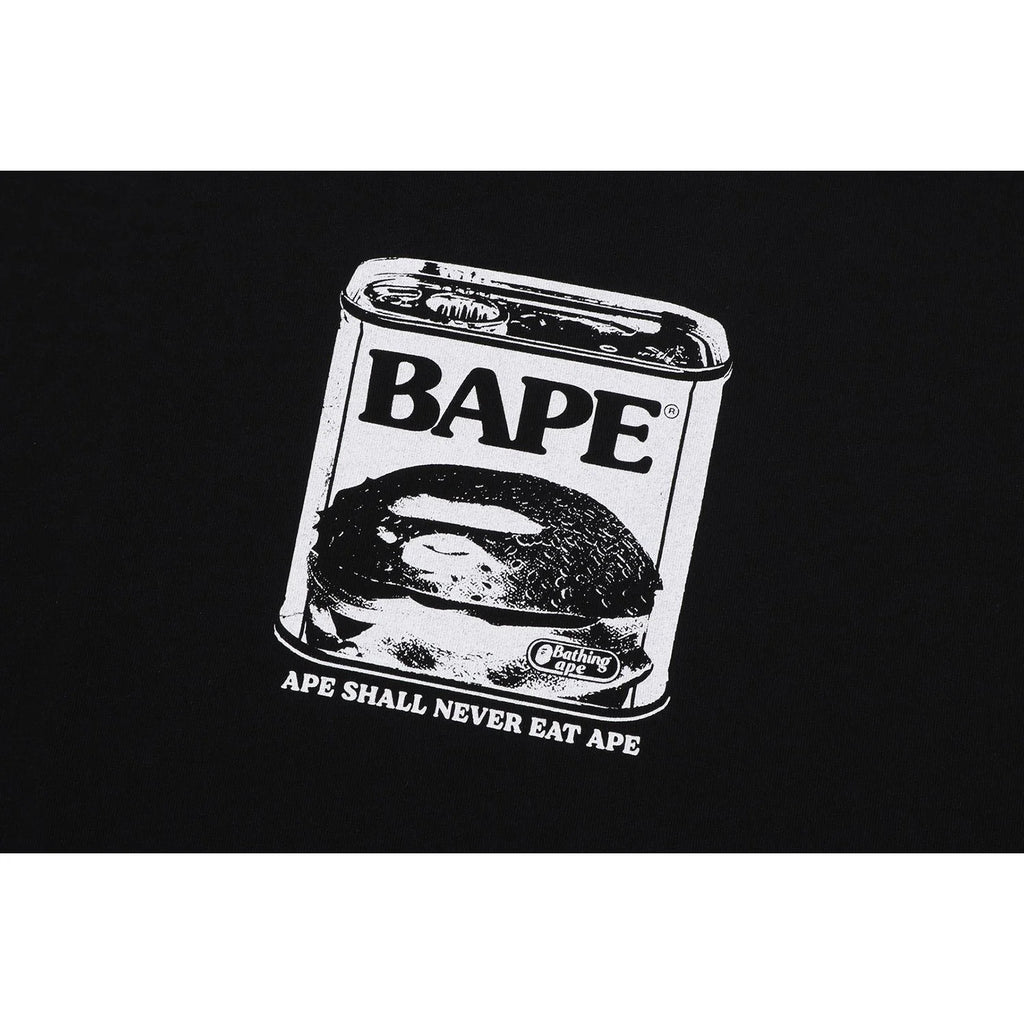 CAN FOOD BAPE LOGO RELAXED FIT TEE MENS