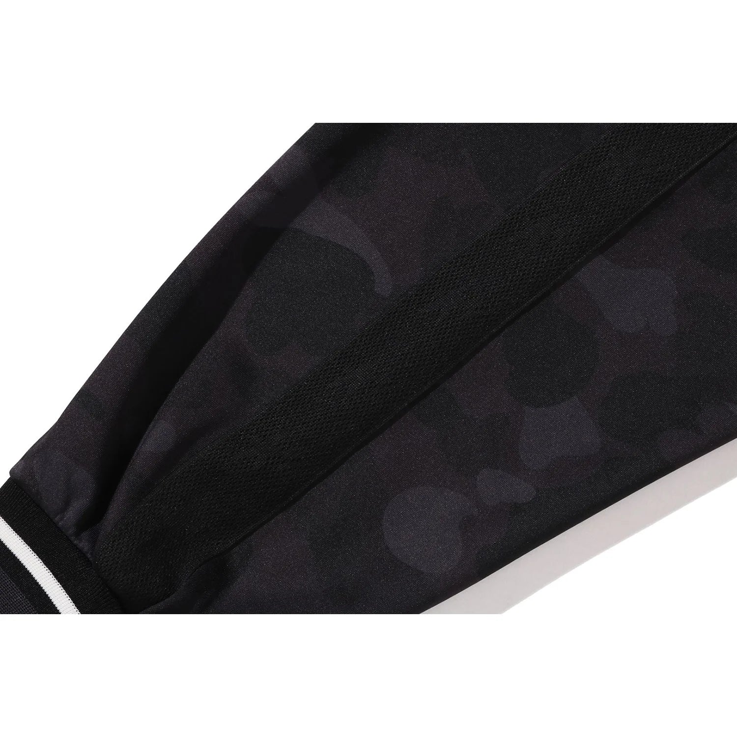 COLOR CAMO SHARK RELAXED FIT HOODIE TRACK JACKET MENS