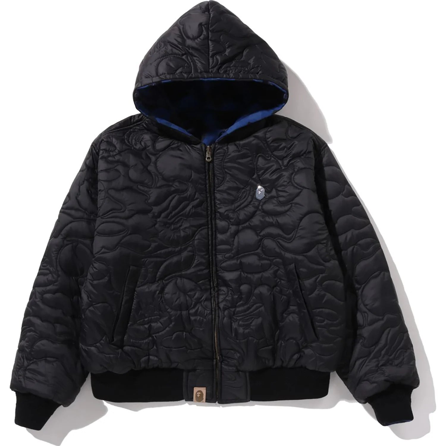 SOLID 1ST CAMO REVERSIBLE SHARK ZIP HEAVY JACKET MENS