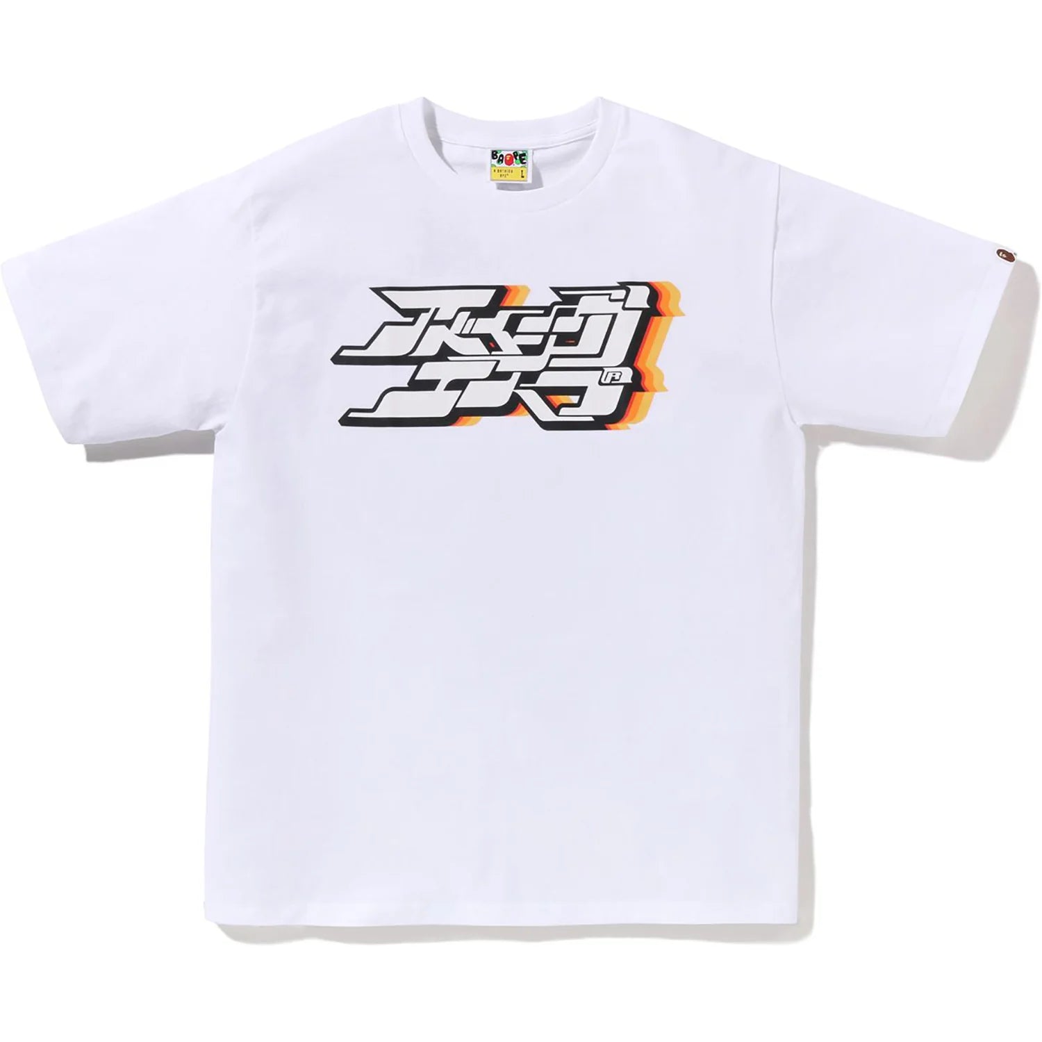 BAPE JAPANESE GRAFFITI LETTER TEE MENS