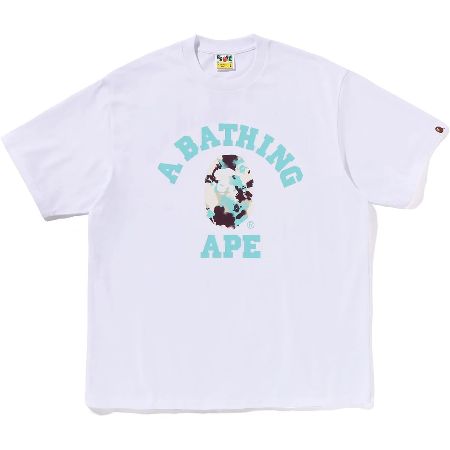 MAP CAMO COLLEGE RELAXED FIT TEE MENS