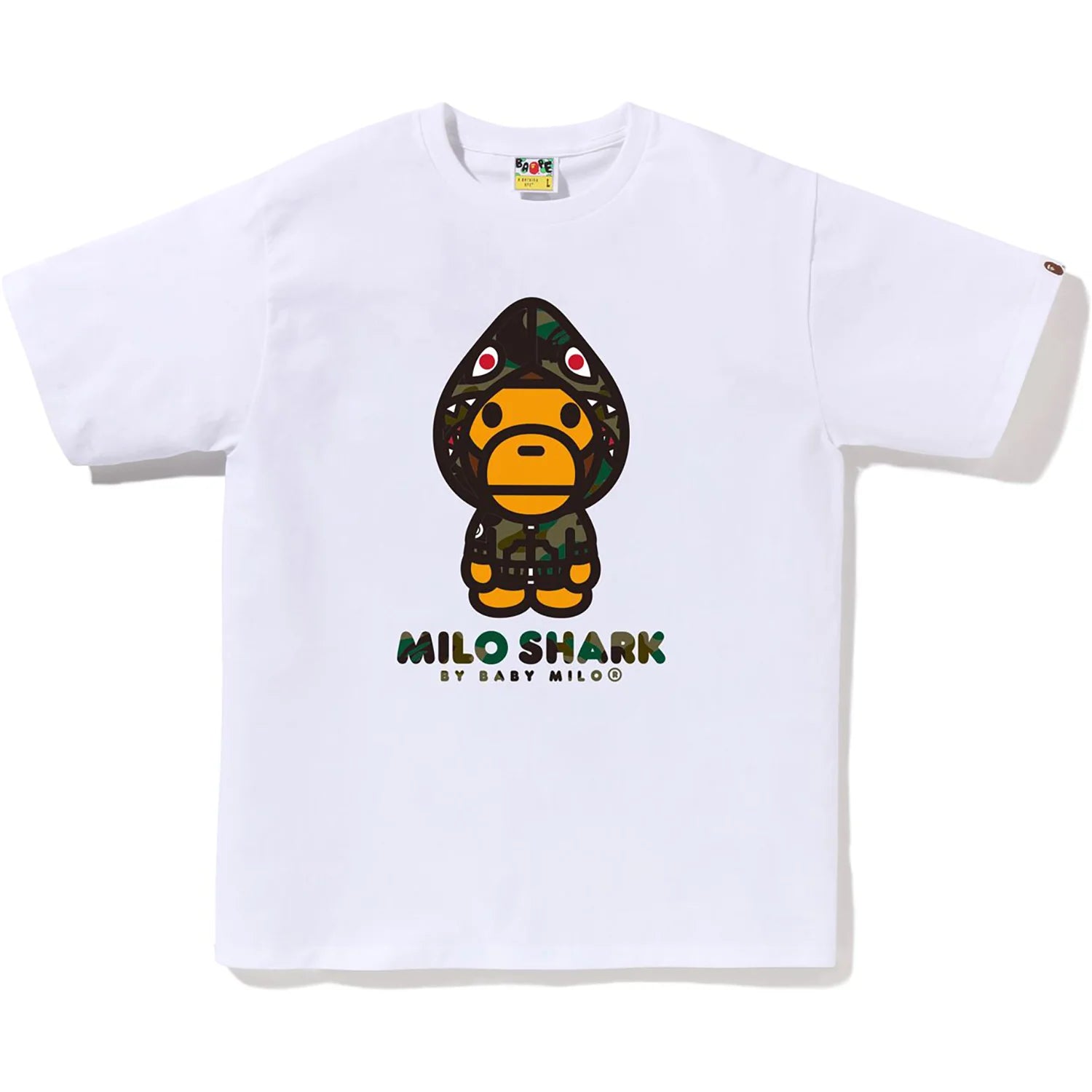 1ST CAMO MILO SHARK FZH TEE MENS