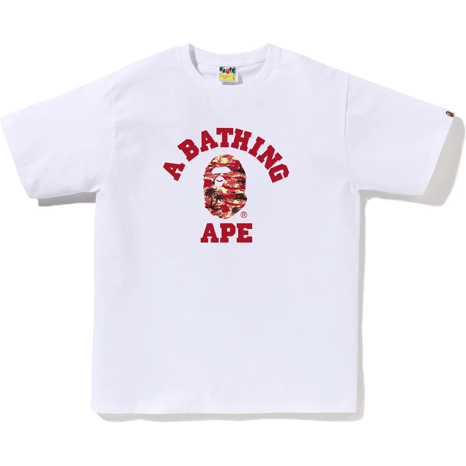 PALM TREE CAMO COLLEGE TEE