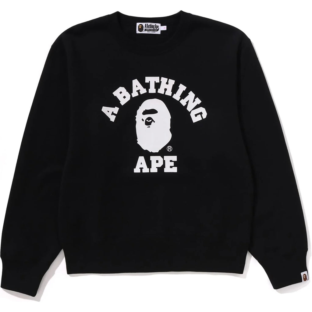 COLLEGE CREWNECK SWEATSHIRT LADIES