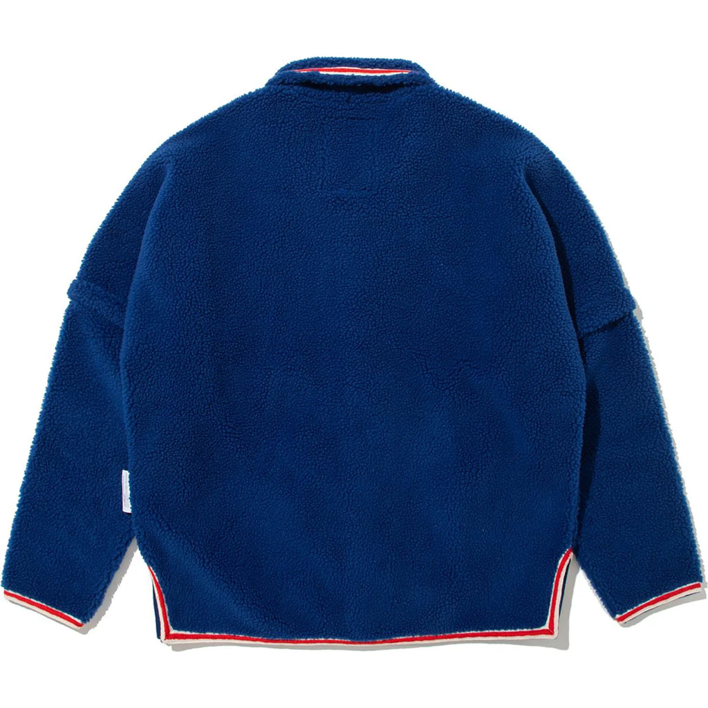 BAPE BY KAZUKI KURAISHI SHERPA DETACHABLE COACH JACKET MENS