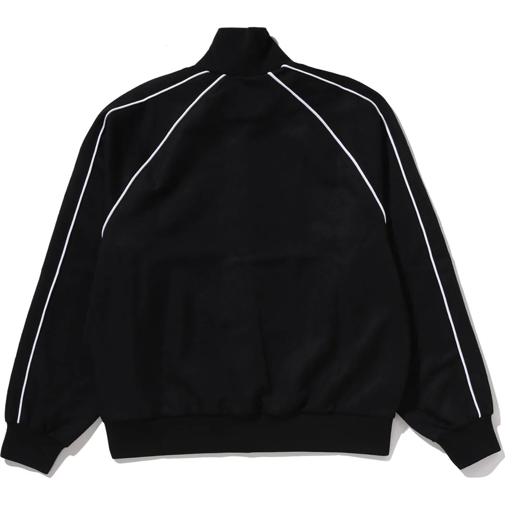 LINE CAMO JACQUARD METAL LOGO RELAXED FIT TRACK JACKET MENS
