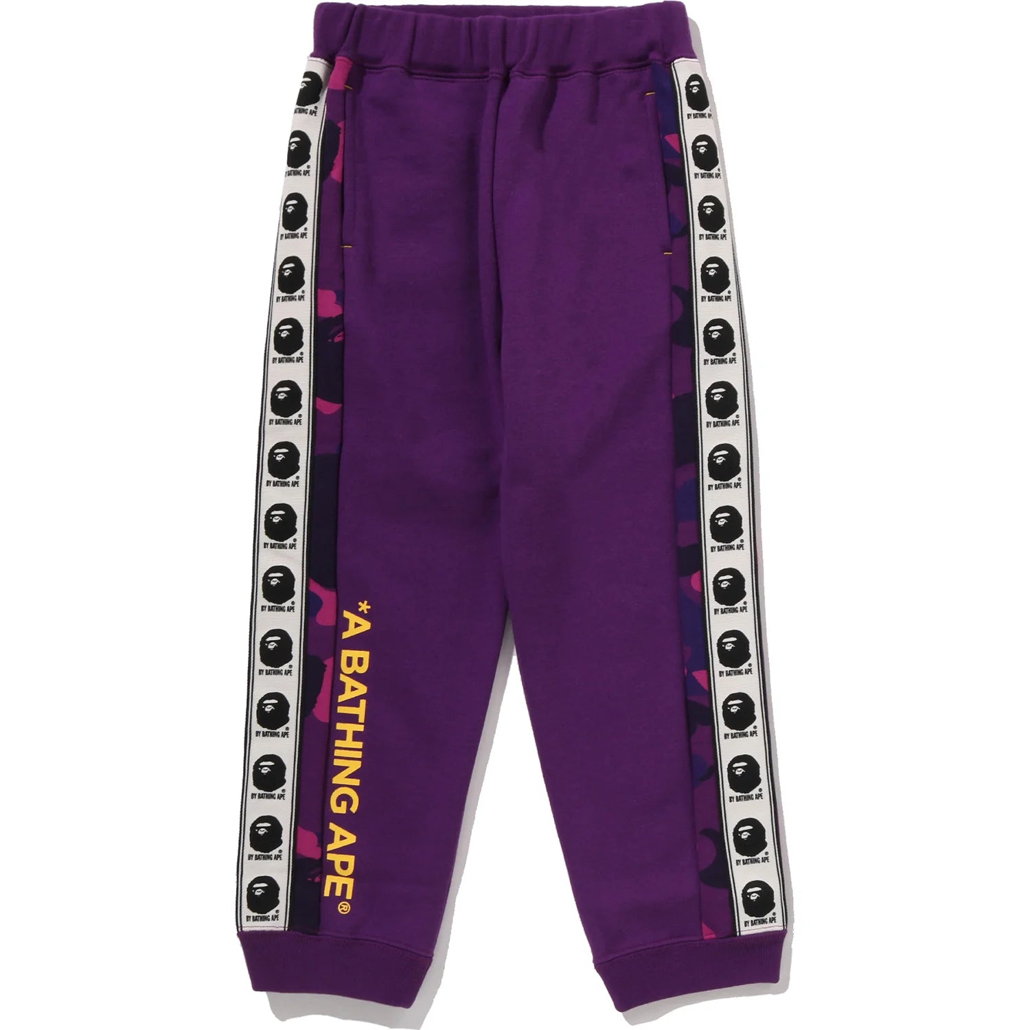 COLOR CAMO SIDE BAPE TAPE PANTS KIDS