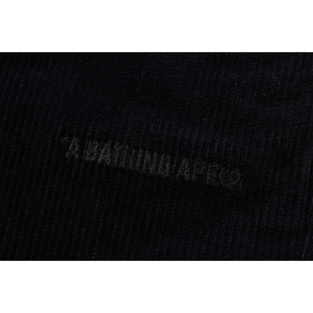 BATHING APE CORDUROY RELAXED FIT PANTS MENS