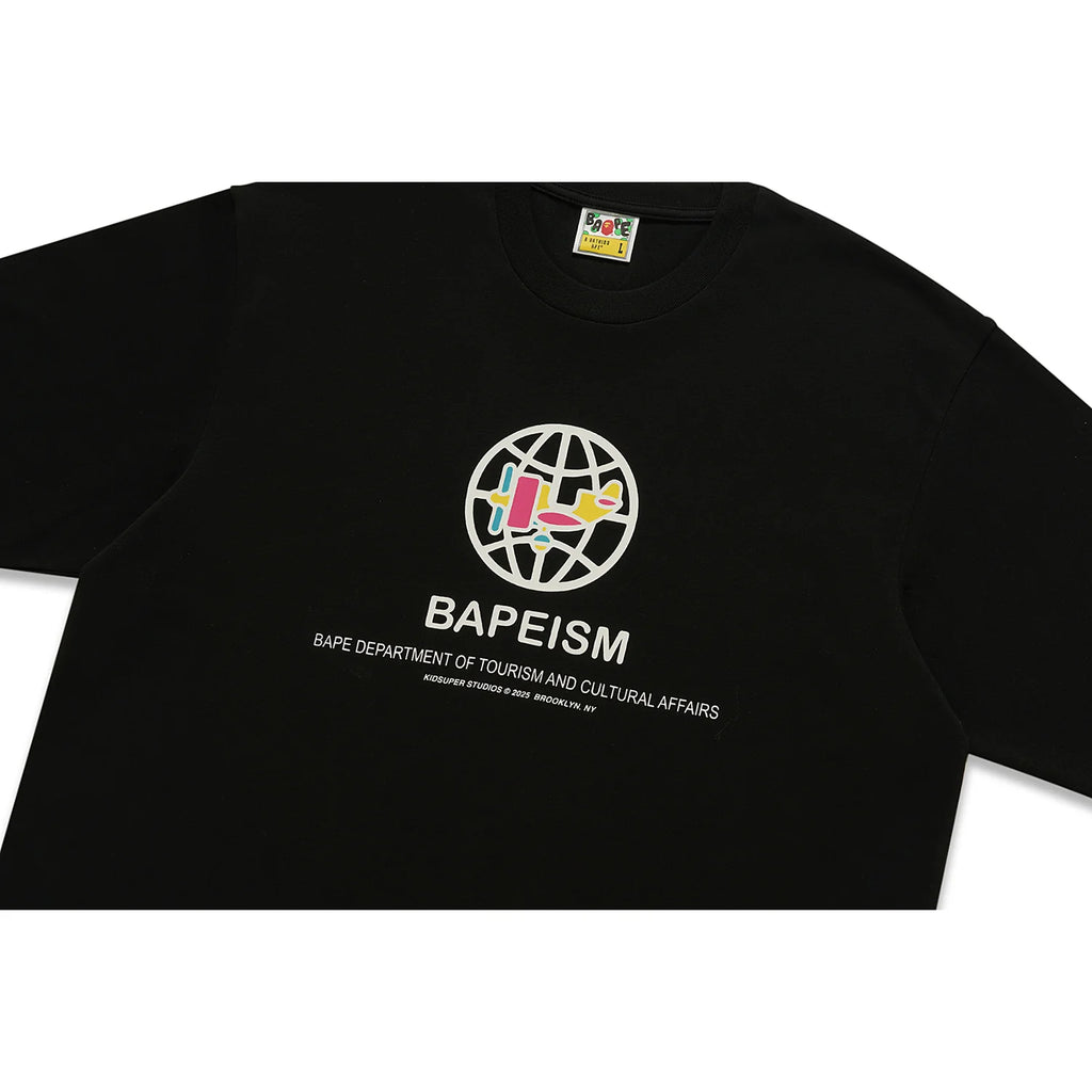 BAPE X KIDSUPER BAPEISM LOGO TEE MENS