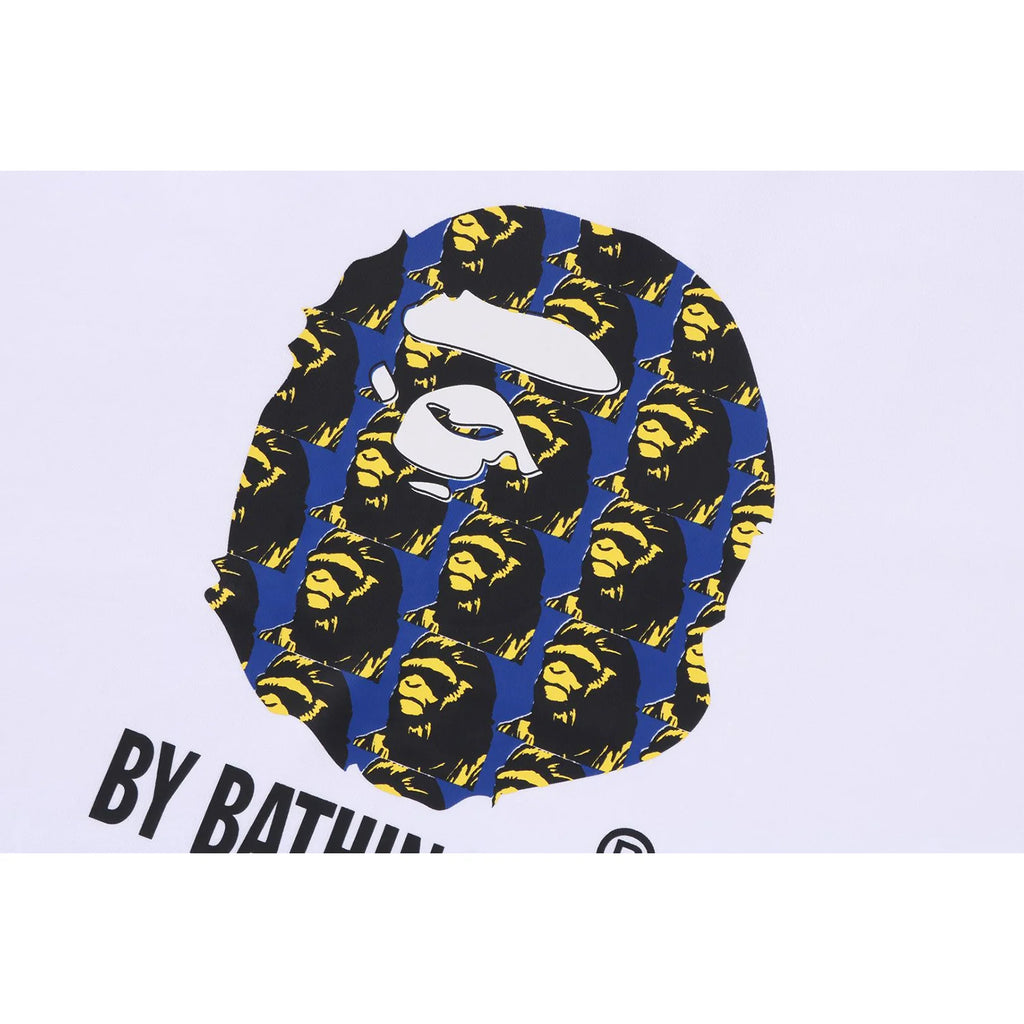 APE HEAD PATTERN BY BATHING APE RELAXED FIT TEE MENS