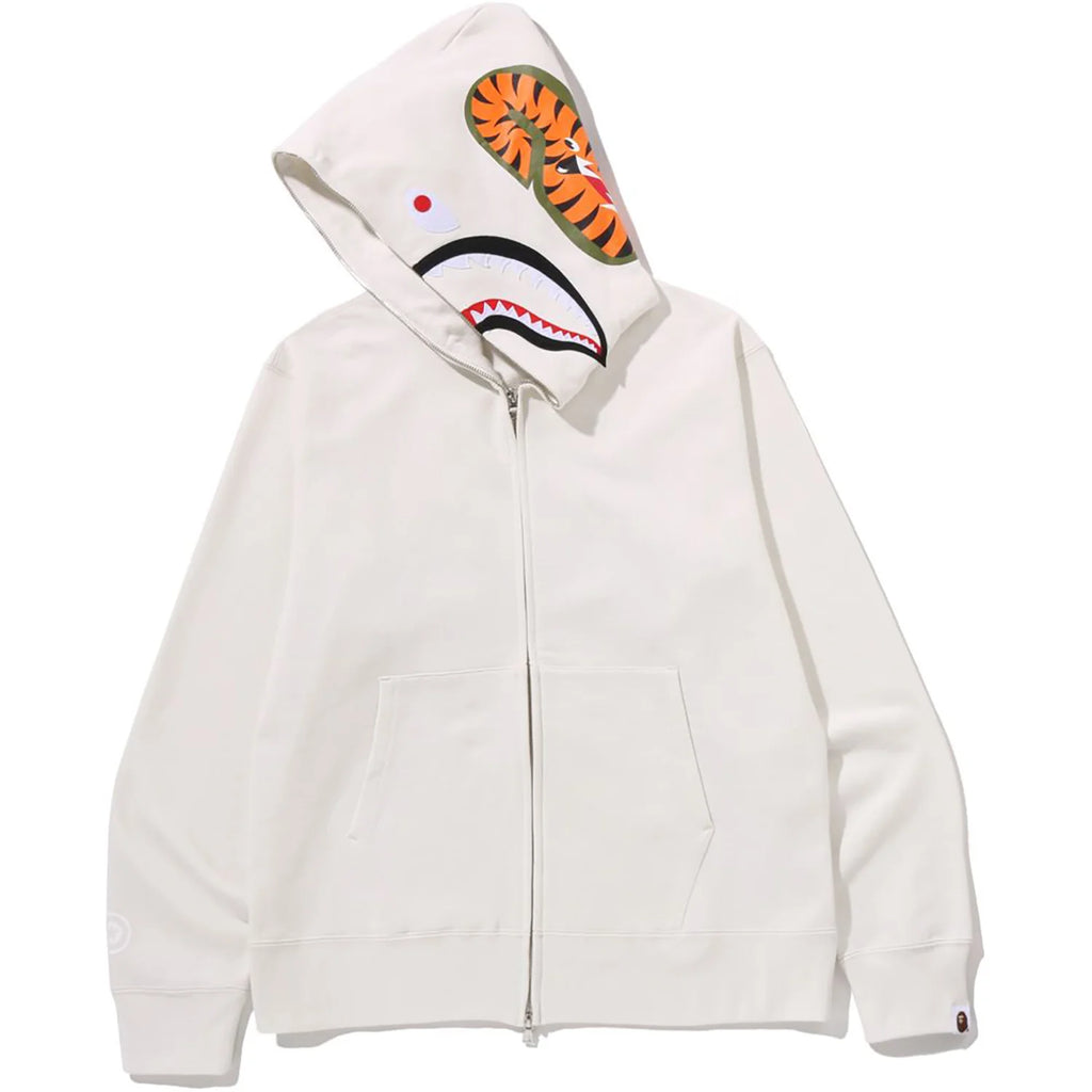 SHARK FULL ZIP HOODIE MENS