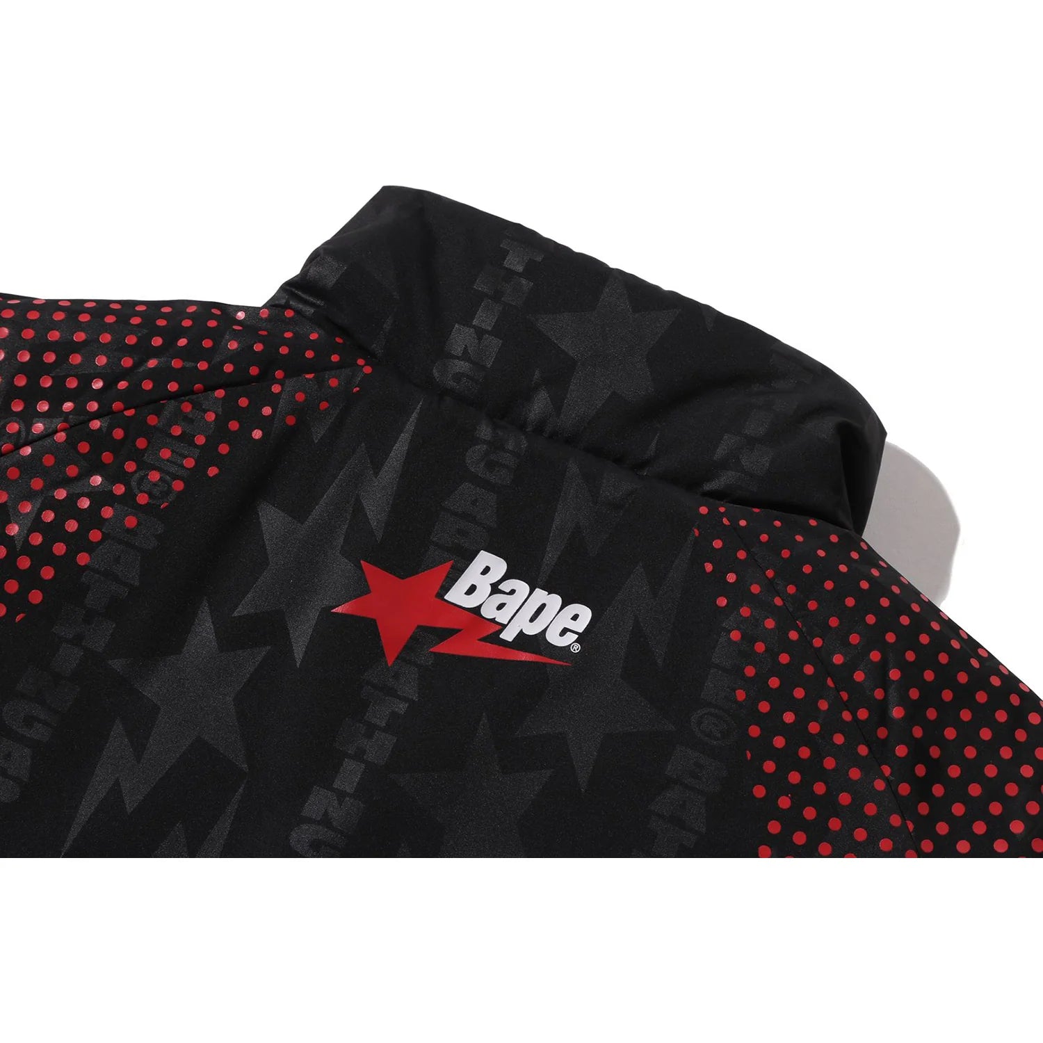 ABA FRAME MONOGRAM JACQUARD MULTI LOGO PADDED JACKET MENS