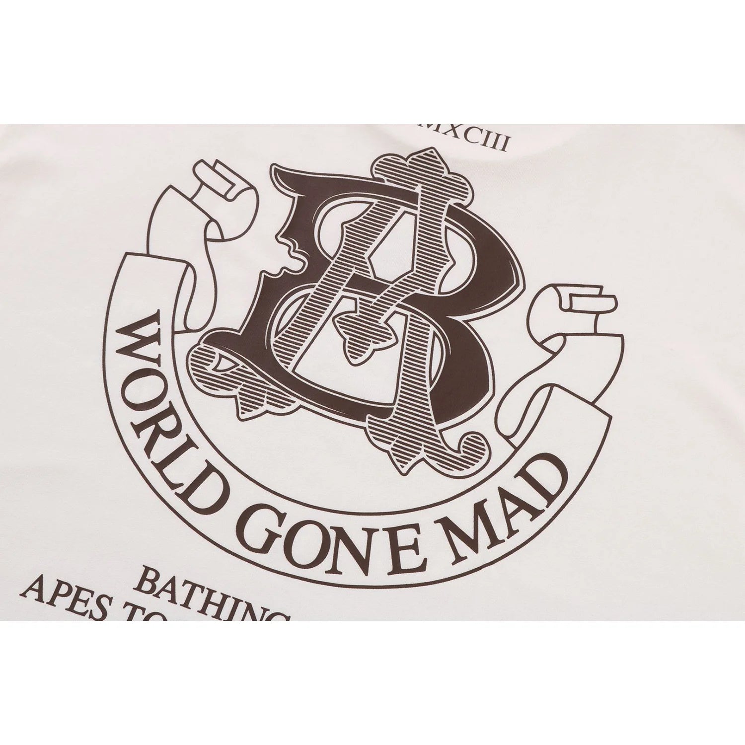 COLLEGE LOGO RELAXED FIT TEE MENS