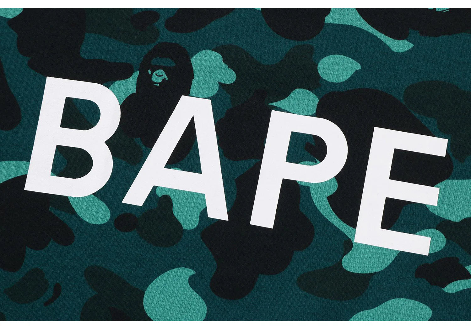 COLOR CAMO BAPE RELAXED FIT TEE MENS