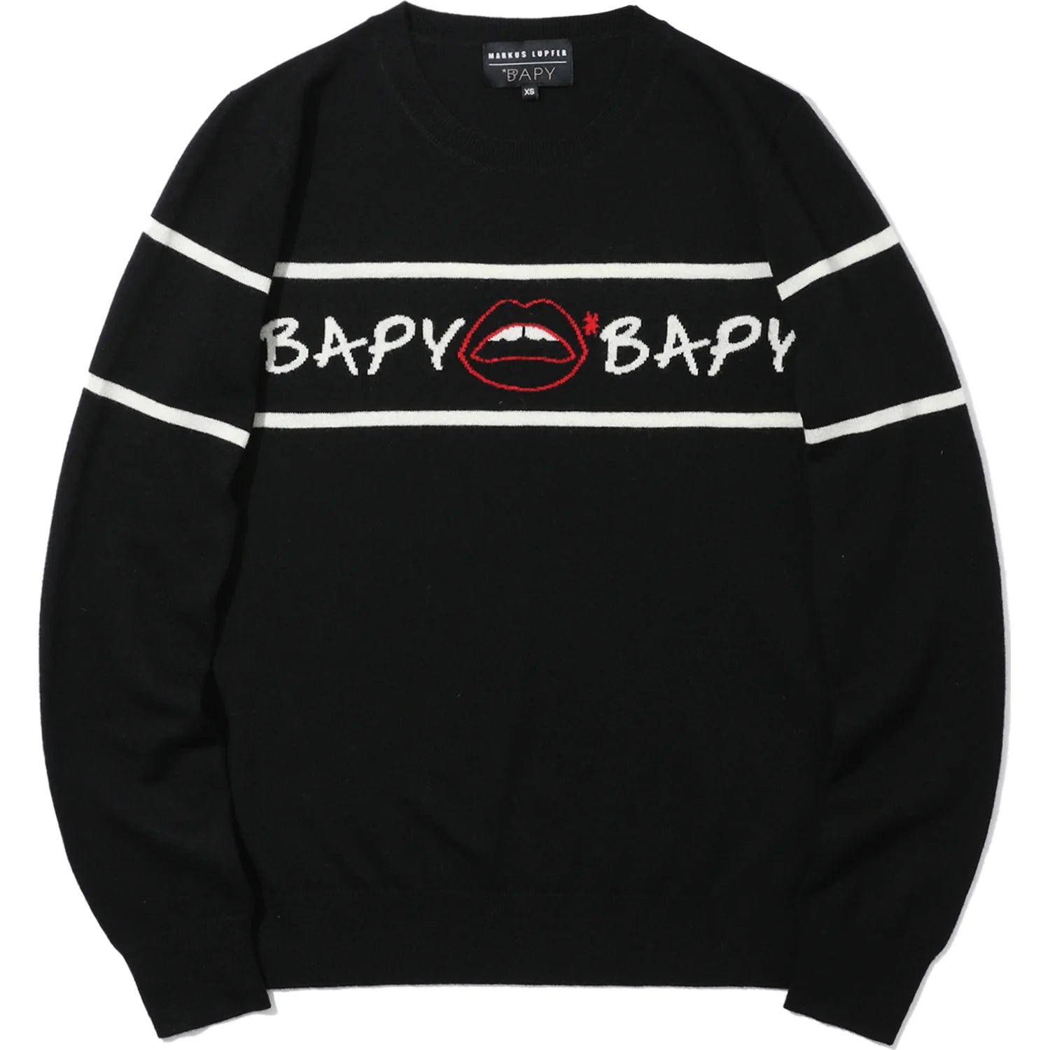 BAPY X MARKUS LUPFER KNIT LIP LADIES