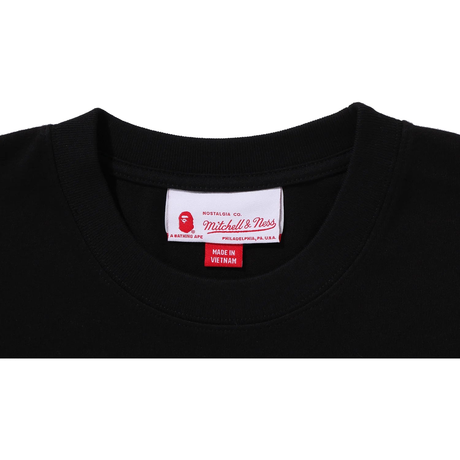BAPE X M&N NBA - NEW JERSEY NETS TEE MENS