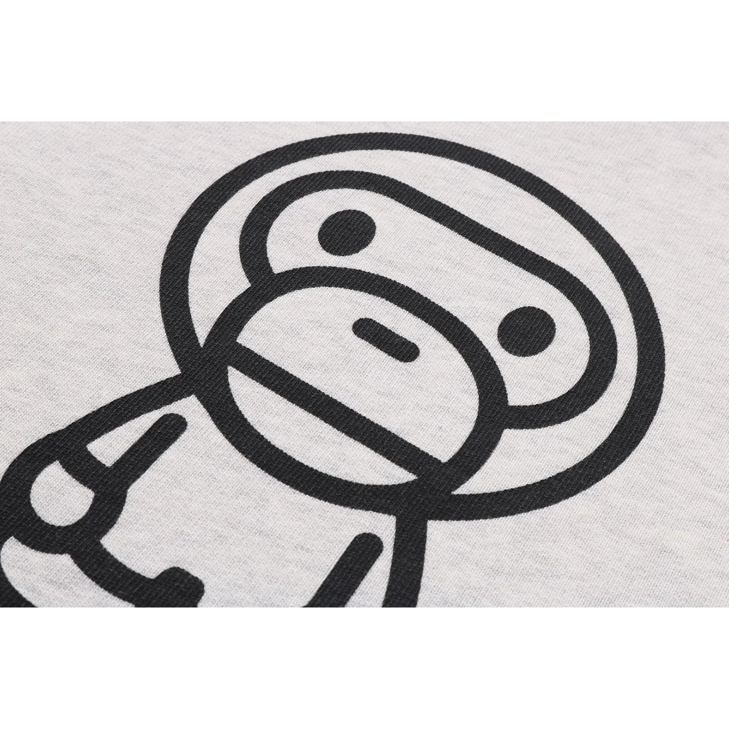 HEAVY WASH BABY MILO RELAXED FIT CREWNECK SWEATSHIRT MENS